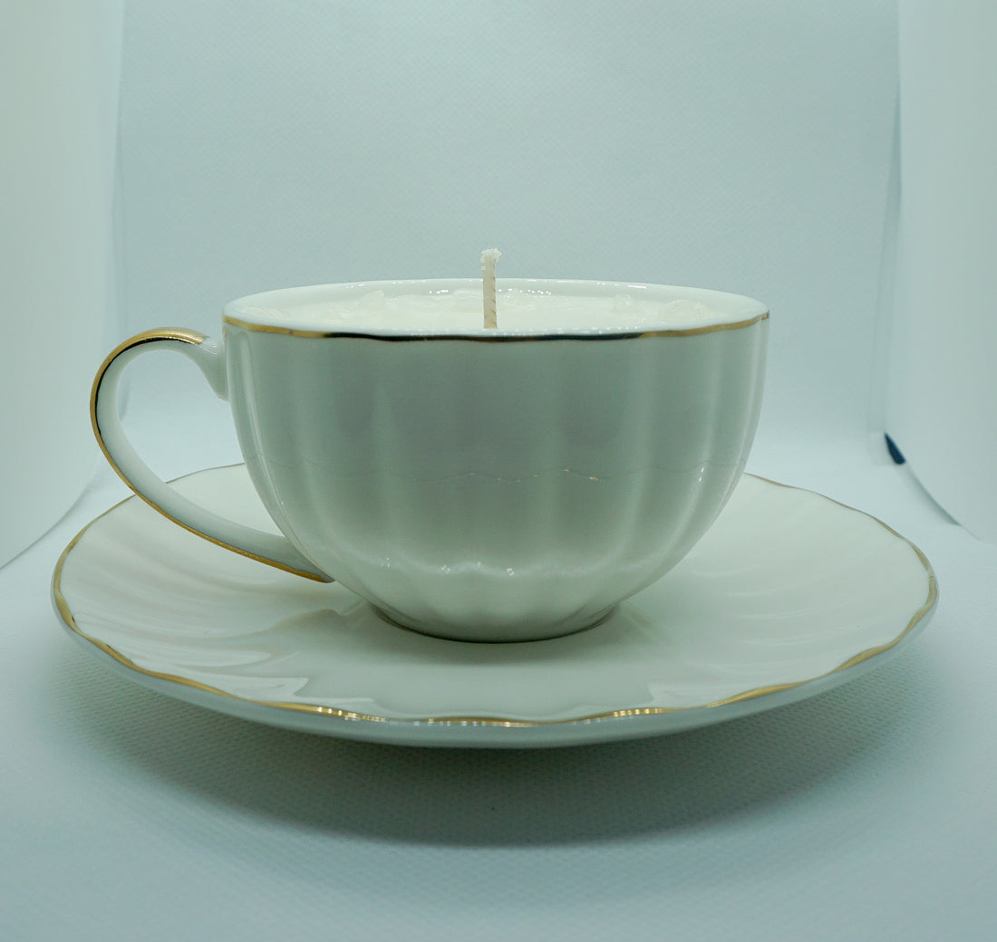 Crystal Teacup Candle How-To